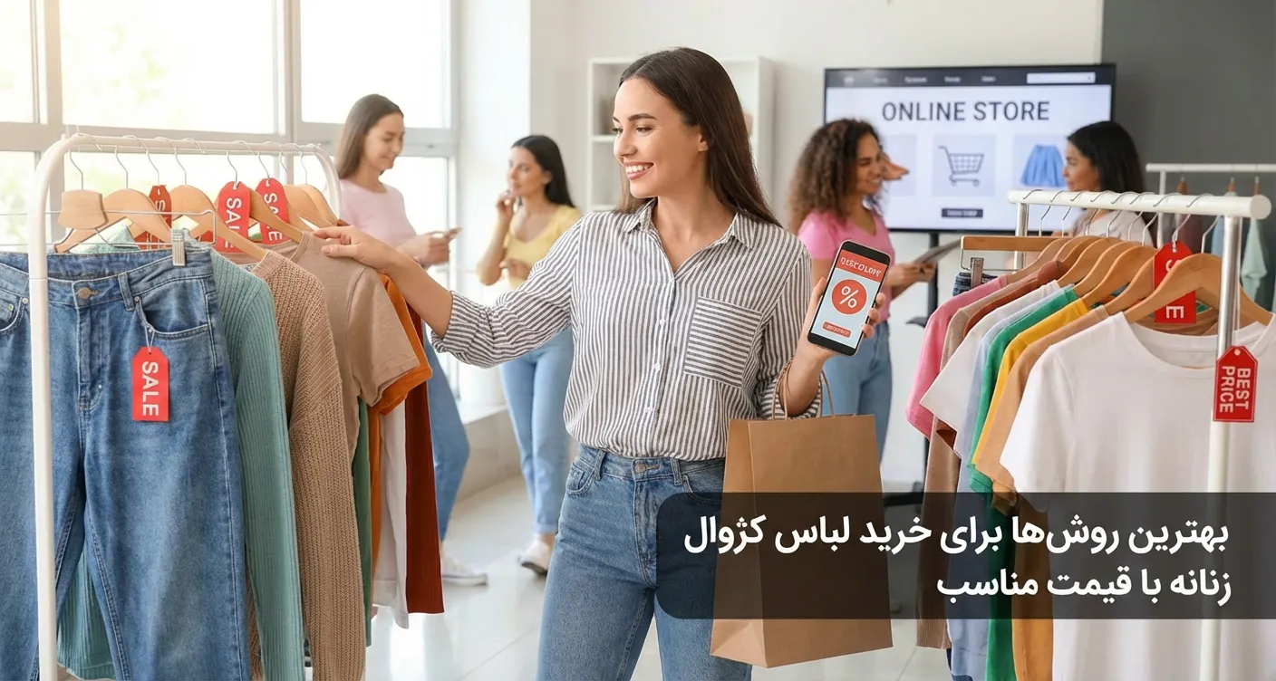 بهترین روش‌ها برای خرید لباس کژوال زنانه با قیمت مناسب